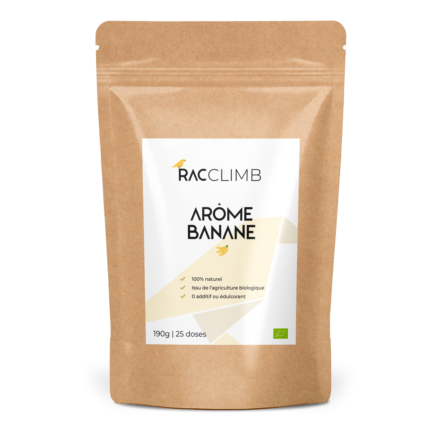 arôme naturel banane bio racclimb