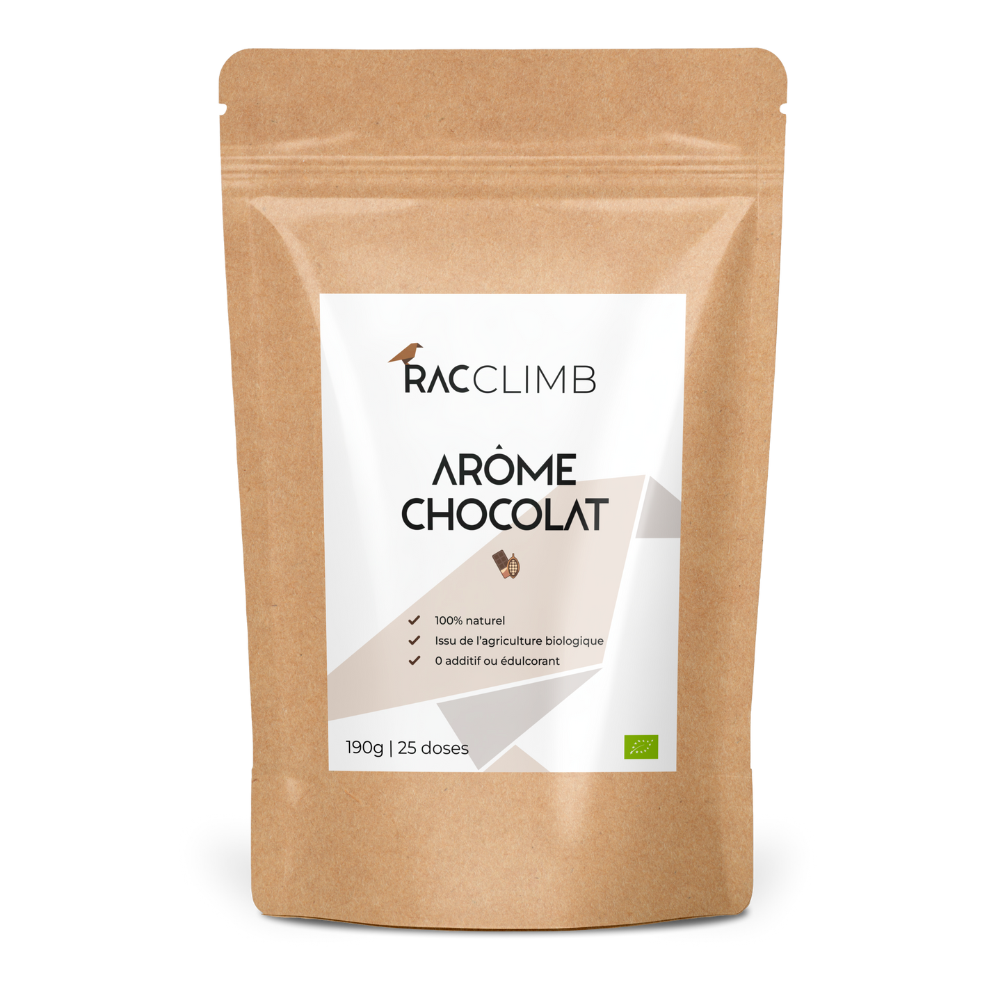arome naturel cacao bio racclimb