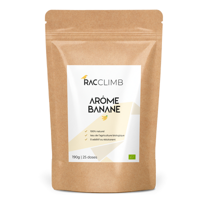 arôme naturel banane bio racclimb 