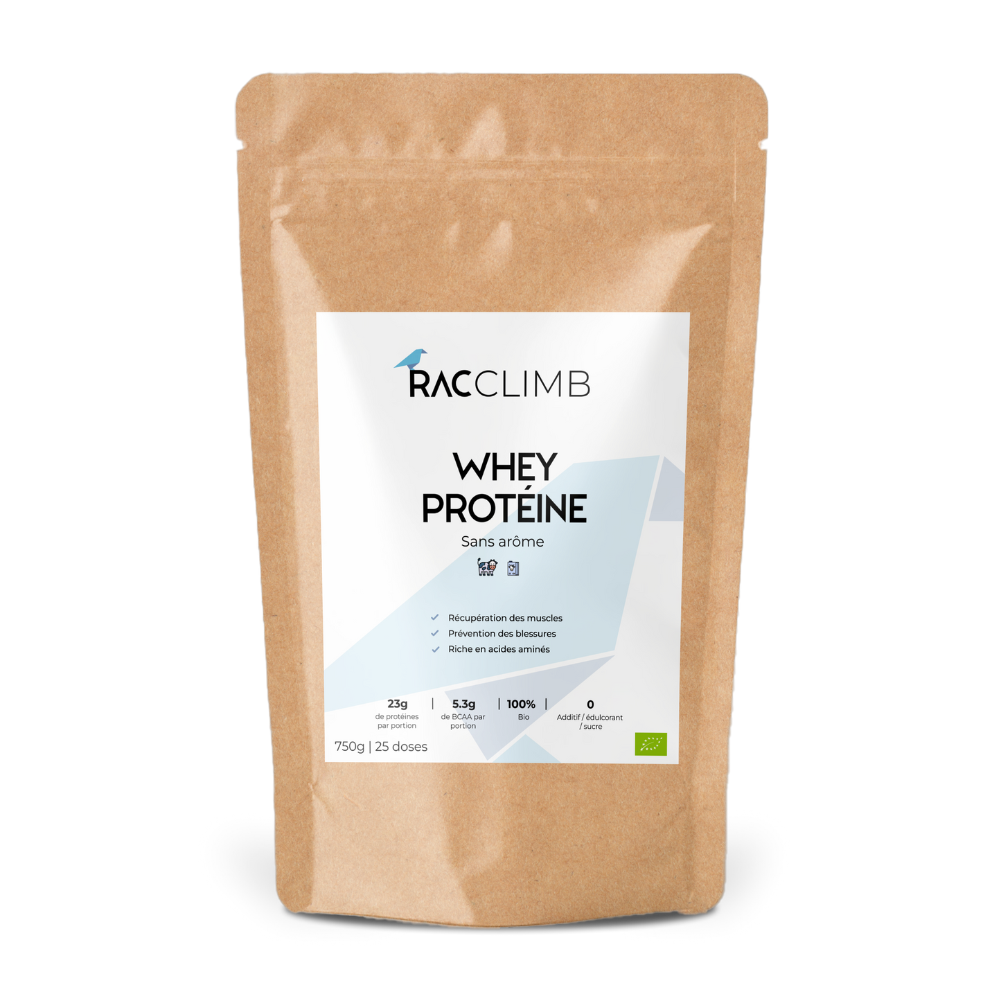 whey concentrée bio racclib