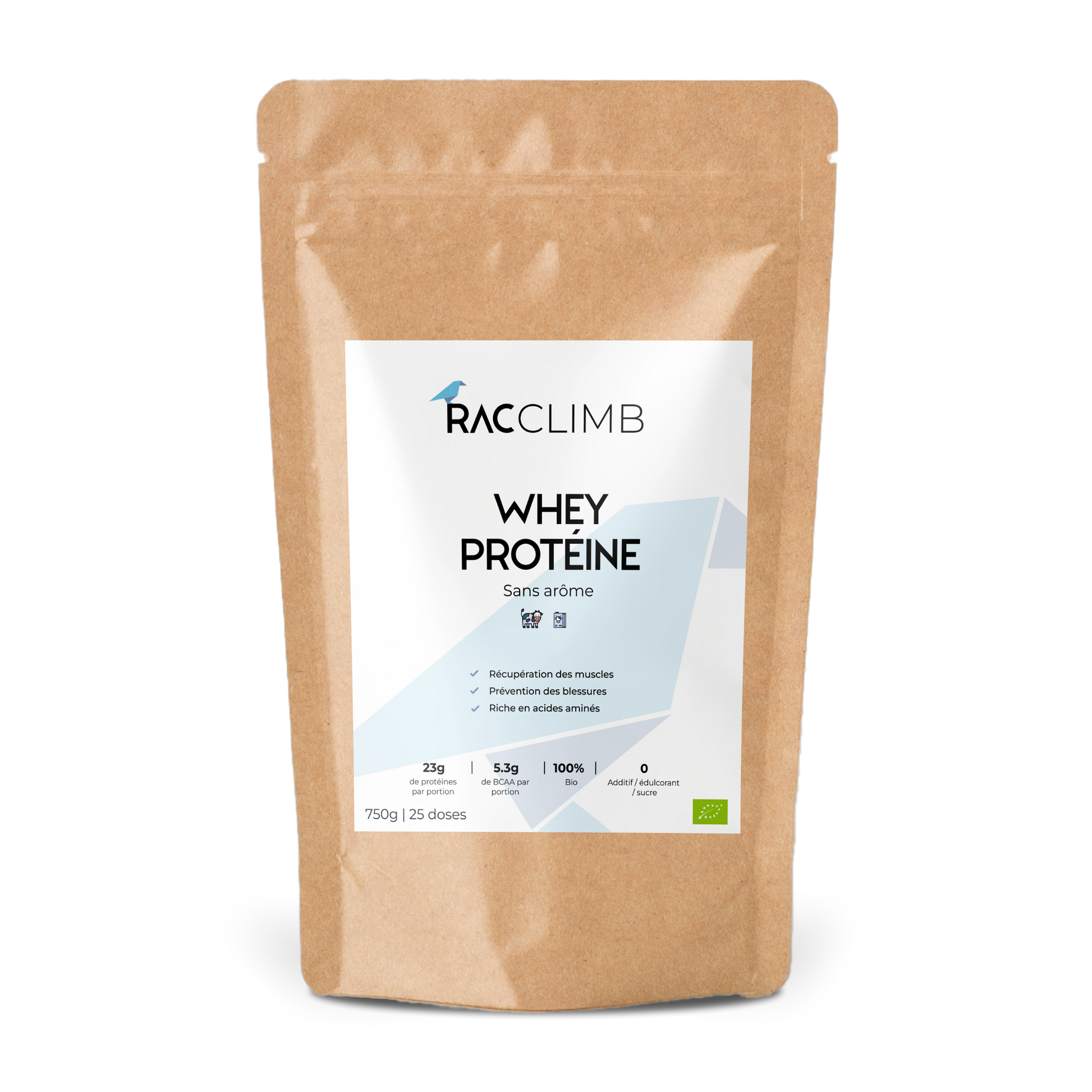 whey concentrée bio racclib